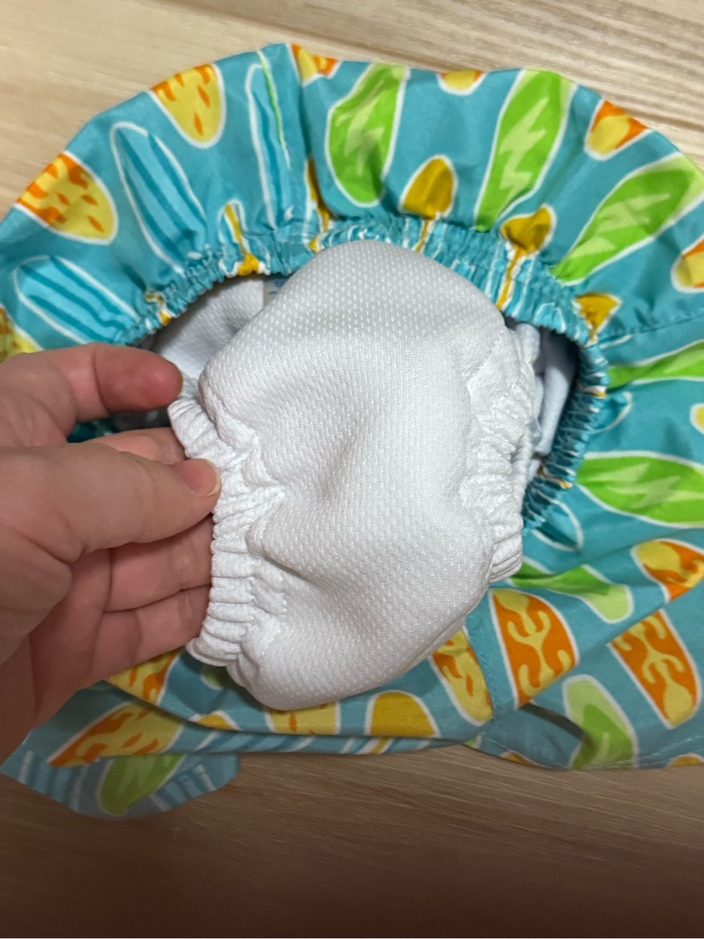 Green Sprouts 24mo swim diaper swim trunks - Picture 4 of 5